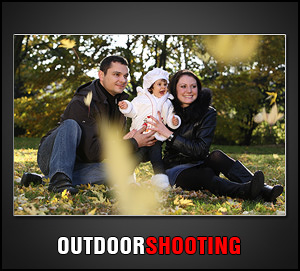 Wir organisieren Fotoshootings in der Natur für Porträts oder Familien.