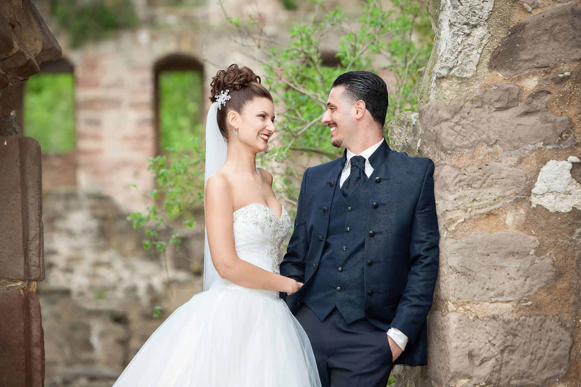 Fotoshooting in Burgruine Hardenberg